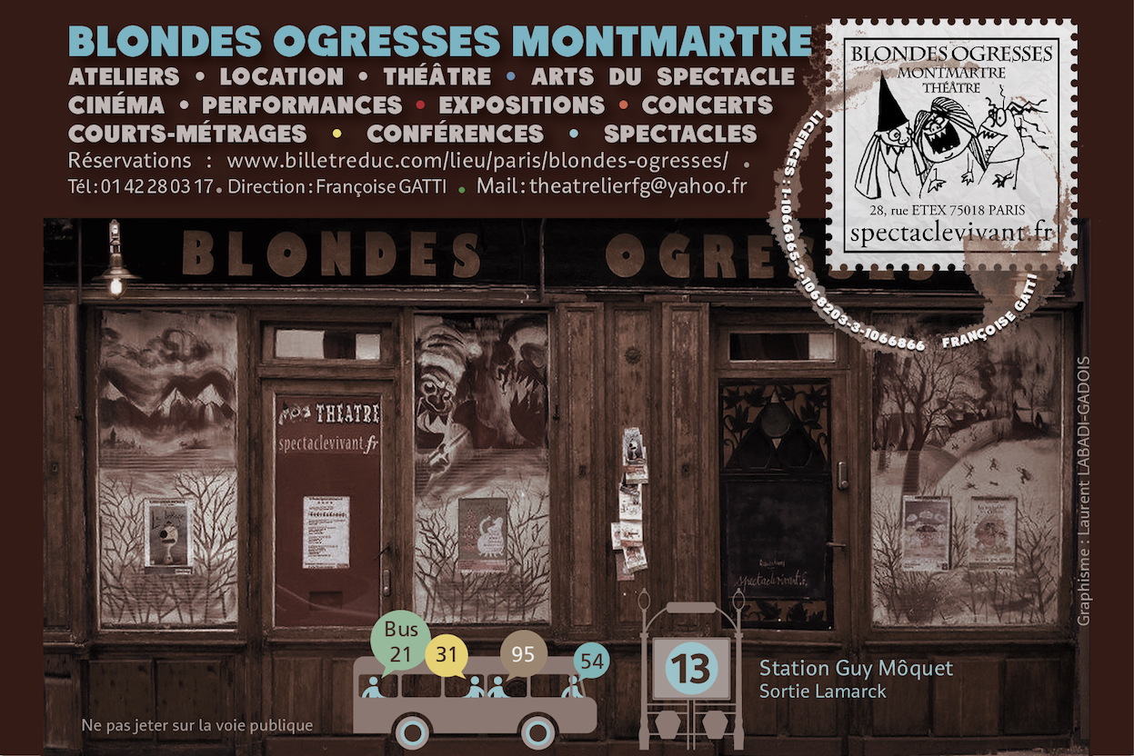 carte postale Blondes Ogresses Labadi